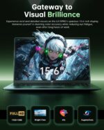 2025 Laptop computer with AMD Ryzen7(As much as 4.3GHZ,8C/16T),AMD Radeon Graphics,1... - Image 4
