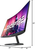 Sceptre New 32-inch Curved 240Hz Gaming Monitor DP x2 HDMI x2 Construct-in... - Image 5