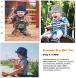 Child Boy Solar Hat, Summer time Seashore UPF 50+ Solar Safety Hats, Toddler Ki... - Image 7