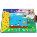 Child Crawling Mat,Child Play Mat for Ground,Massive Cotton Instructional Tum... - Image 3