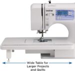 Brother HC1850 Stitching and Quilting Machine, 185 Constructed-in Stitches, LCD... - Image 3