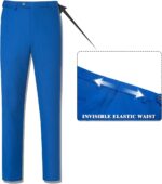 Males's Go well with 3 Piece Slim Match Go well with Set, Two Button Strong Jacket Vest Pan... - Image 5