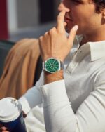 SAPPHERO Mens Watches Analog Quartz Chronograph Stainless Metal Watche... - Image 3