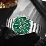 SAPPHERO Mens Watches Analog Quartz Chronograph Stainless Metal Watche... - Image 7