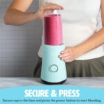 Tasty Private Blender With Cup, 350W Highly effective Mixing Motor, 9-Piece... - Image 4