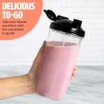 Tasty Private Blender With Cup, 350W Highly effective Mixing Motor, 9-Piece... - Image 6