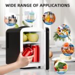 Compact Fridge, Transportable Mini Fridge, Pores and skin Care 4L Capability/6 Ca... - Image 4