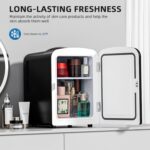 Compact Fridge, Transportable Mini Fridge, Pores and skin Care 4L Capability/6 Ca... - Image 6