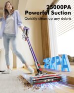 Cordless Vacuum Cleaner, 25kPA Vacuum Cleaners for Residence, Stick Vac wit... - Image 3