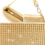 Valleycomfy Bling Night Clutch Bag for Girls Woman Woman Bride Rhinest... - Image 6