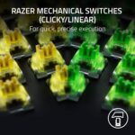 Razer BlackWidow V4 Mechanical Gaming Keyboard: Inexperienced Switches Tactile... - Image 3