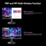 KOORUI Gaming Monitor, 27" Quick IPS Laptop Monitor, 320Hz QHD HDR400... - Image 4