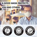 LEVENIS Face Masks 50 Pack, Breathable Comfy and Disposable Masks... - Image 4