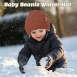 Bebila Child Beanie Toddler Toddler Winter Hats Knit Heat Caps for Boys ... - Image 7
