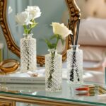 ComSaf Glass Bud Vases Set of three, Small Flower Vases in Bulk, Mini Diam... - Image 4