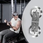 Swivel Twin Pulleys 360° Rotation Curler Double Pulley Wheel for DIY H... - Image 3