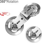 Swivel Twin Pulleys 360° Rotation Curler Double Pulley Wheel for DIY H... - Image 6