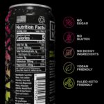 Drink LMNT Glowing Electrolyte Drink - Black Cherry Lime | 12-Depend - Image 3