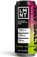 Drink LMNT Glowing Electrolyte Drink - Black Cherry Lime | 12-Depend - Image 8