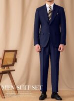 Go well with for Males Wedding ceremony Slim Match 3 Piece Set Blazer Jacket Vest Pants Tux... - Image 3