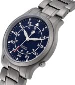 BERNY Titanium Watches for Males Japanese Sweep Second Quartz Motion 5... - Image 3