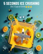 Wantjoin Blender for Smoothies - Soundproof & Quiet Industrial Blender... - Image 3