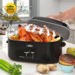 Sunvivi Roaster Oven with Self-Basting Lid,20 Quart Electrical Roaster w... - Image 3