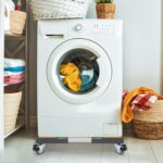 Nefish Washer Dolly Adjustable Mini Fridge Stand Washing Machine Stand... - Image 6