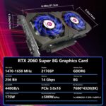 RTX 2060 Tremendous 8GB Graphics Card 256Bit GDDR6 Video Card with Ray Trac... - Image 3