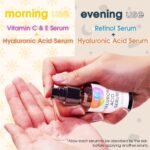 GLEOW Retinol Serum for Face, Vitamin C with Hyaluronic Acid Face Seru... - Image 5