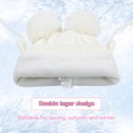 Duoyeree Toddler Winter Hat with Earflap Scarf Hood Thick Heat Children Sk... - Image 5