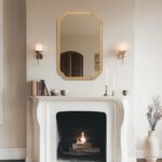 WallBeyond 20" x 30" Wooden Mirror Rounded Nook Arch Wall Mirror with ... - Image 7