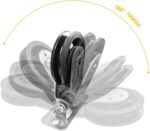 Cable Pulley Wheel System Wall Mounted：180° Rotation Silent Cable Fitness center ... - Image 6