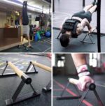 LONGTA Wood Stretch Stand, Pushup Stands Bars Calisthenics Handstand... - Image 3