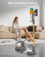Cordless Vacuum Cleaner, 600W/50KPA, Max 70 Minutes Runtime, Self-Standin... - Image 5