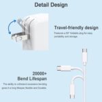 Mac E-book 87W USB C Quick Charging Laptop computer Charger Energy Adapter Replacem... - Image 3