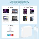 Mac E-book 87W USB C Quick Charging Laptop computer Charger Energy Adapter Replacem... - Image 5