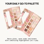 Pacifica Pink Nudes Mineral Eyeshadow Palette, 10 Impartial Shades, For ... - Image 3