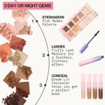 Pacifica Pink Nudes Mineral Eyeshadow Palette, 10 Impartial Shades, For ... - Image 7