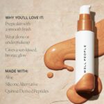 Properly Individuals Bio Bronzing Priming Serum, Nourishing Primer For Lengthy-Las... - Image 3