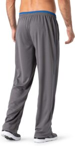 MAGNIVIT Males's Light-weight Sweatpants Free Match Open Backside Mesh Athle... - Image 3