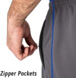 MAGNIVIT Males's Light-weight Sweatpants Free Match Open Backside Mesh Athle... - Image 5