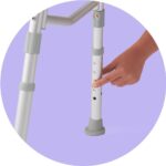 Medline Switch Bench for Bathtubs and Showers, Adjustable Bathe Ben... - Image 9