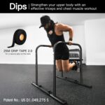 2025 Improve World's Finest Strongest Premium Dip Bars With Adjustable U... - Image 4