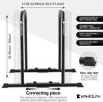 2025 Improve World's Finest Strongest Premium Dip Bars With Adjustable U... - Image 6
