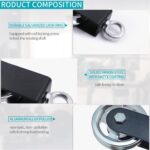 Train Gear Cable Pulley with Hanging Strap and Carabiner, 3.74... - Image 5