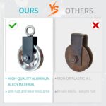 Train Gear Cable Pulley with Hanging Strap and Carabiner, 3.74... - Image 6