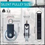 Train Gear Cable Pulley with Hanging Strap and Carabiner, 3.74... - Image 7