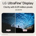 LG 27US500-W Ultrafine Monitor 27-Inch 4K UHD (3840x2160) HDR10 IPS Bo... - Image 3