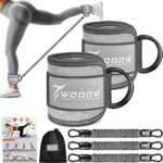 Ankle Resistance Bands with Cuffs, Leg and Glutes Exercise Gear, R... - Image 2
